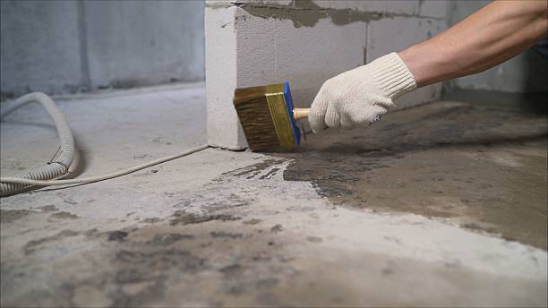 SJ Waterproofing Pros Emergency Waterproofing coverage map for Albany, IN and surrounding area